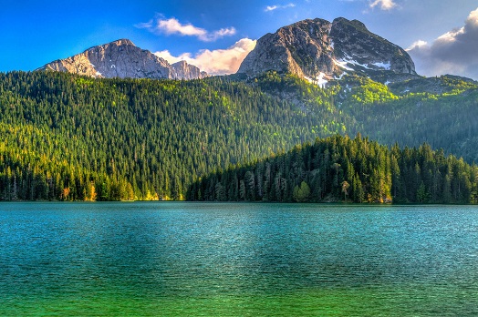 Черное озеро Черногория